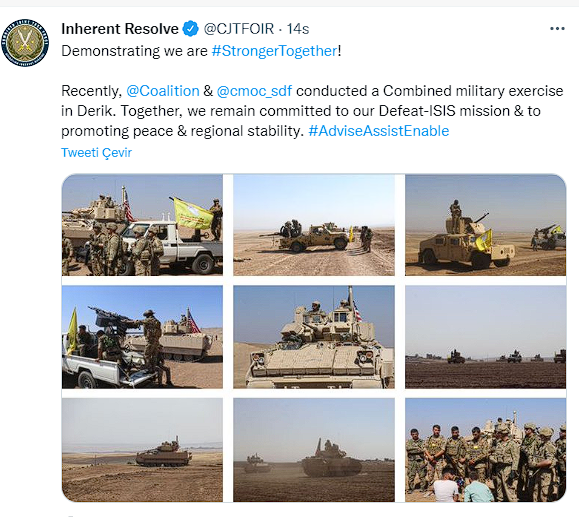 Türkiye sınırının dibinde skandal hamle! Terör örgütü ve ABD yan yana - Resim: 0