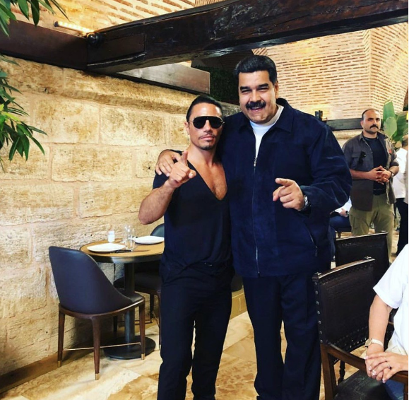 Maduro Nusret'te yemek yedi Venezuela ayağa kalktı! - Resim: 1