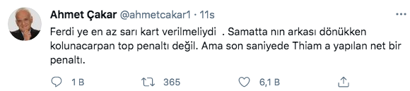 Thiam 90+5'te yerde kaldı Fenerbahçe'nin penaltısı verilmedi - Resim: 1