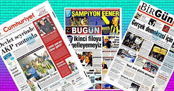 Bugünün manşetleri FB için atıldı - Resim: 1