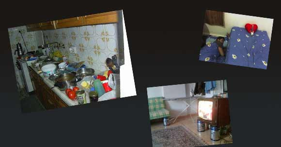 Öğrenci evlerinden akıl almaz manzaralar - Resim: 1