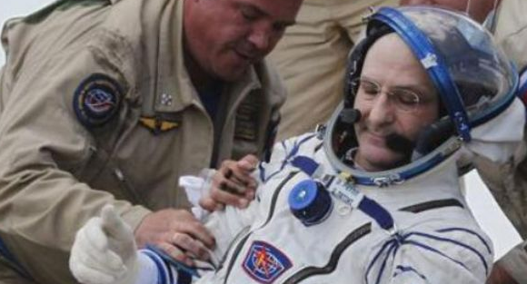 6 ay sonra uzaydan böyle döndüler - Resim: 1