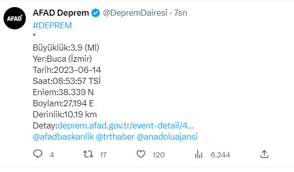 İzmir'de deprem oldu! AFAD son depremin şiddetini açıkladı fena sallandı - Resim: 0