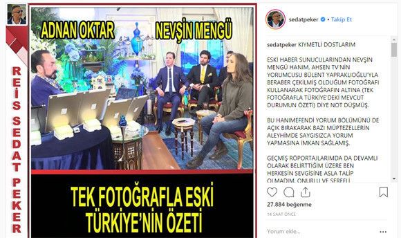 Nevşin Mengü'nün yorumuna Sedat Peker'den cevap - Resim: 3