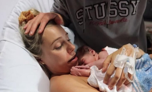 Youtuber Sarah Stevenson doğum anını paylaştı, rekor kırdı - Resim: 2