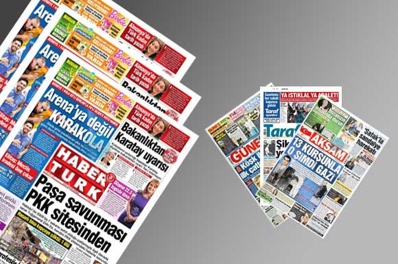 Günün en çarpıcı gazete manşetleri - Resim: 1