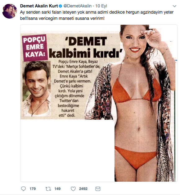 Demet Akalın ile Emre Kaya fena birbirine girdi "yeter be" - Resim: 3