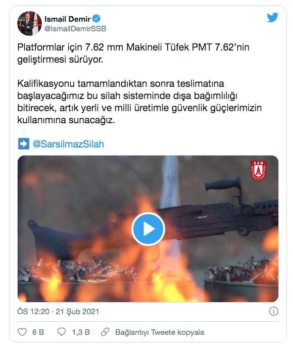 Makineli tüfek SAR 762 MT testleri geçti! Müthiş özellikleri var - Resim: 0