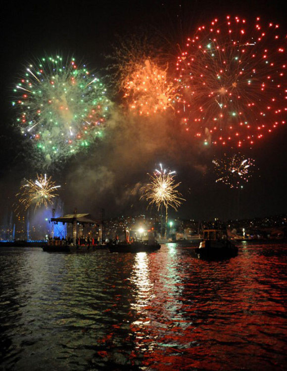 Haliç'te renkli Fetih kutlaması - Resim: 4