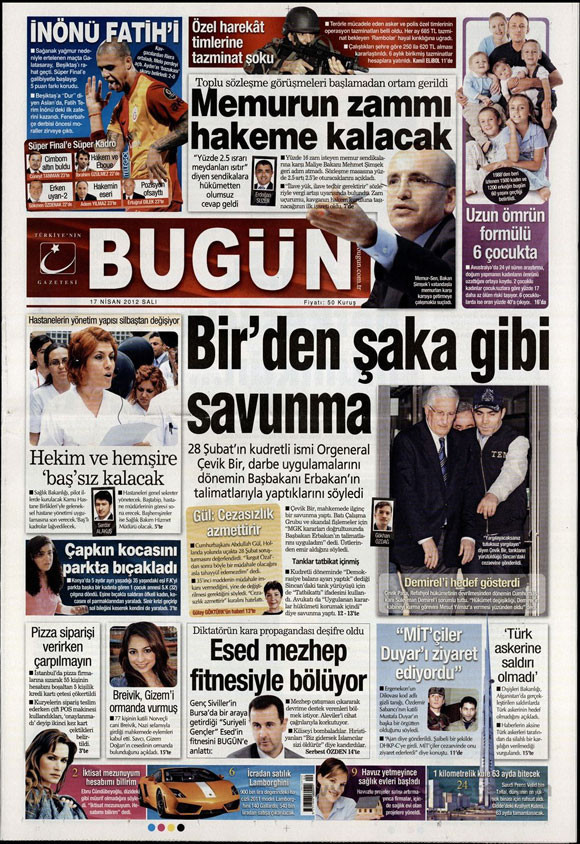 Günün en çarpıcı gazete manşetleri - Resim: 3