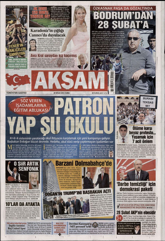 Günün en çarpıcı gazete manşetleri - Resim: 1