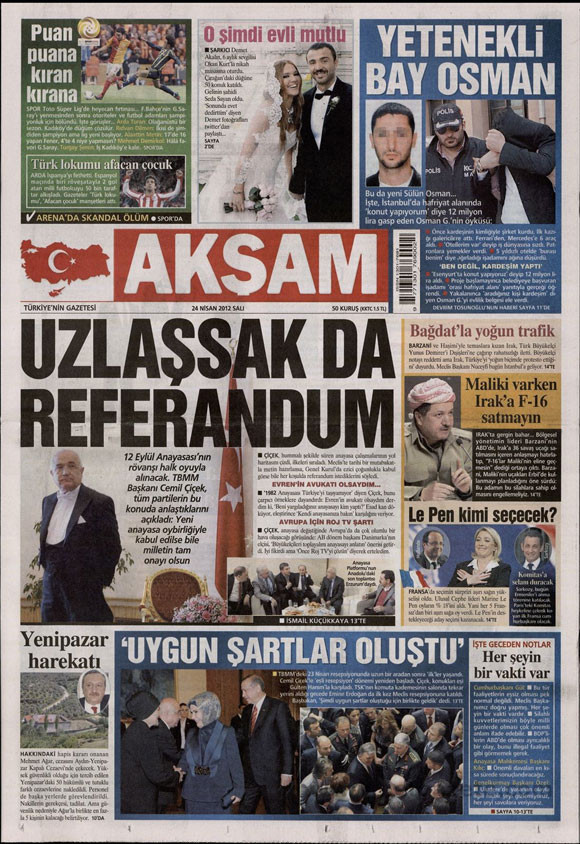 Günün en çarpıcı gazete manşetleri - Resim: 1