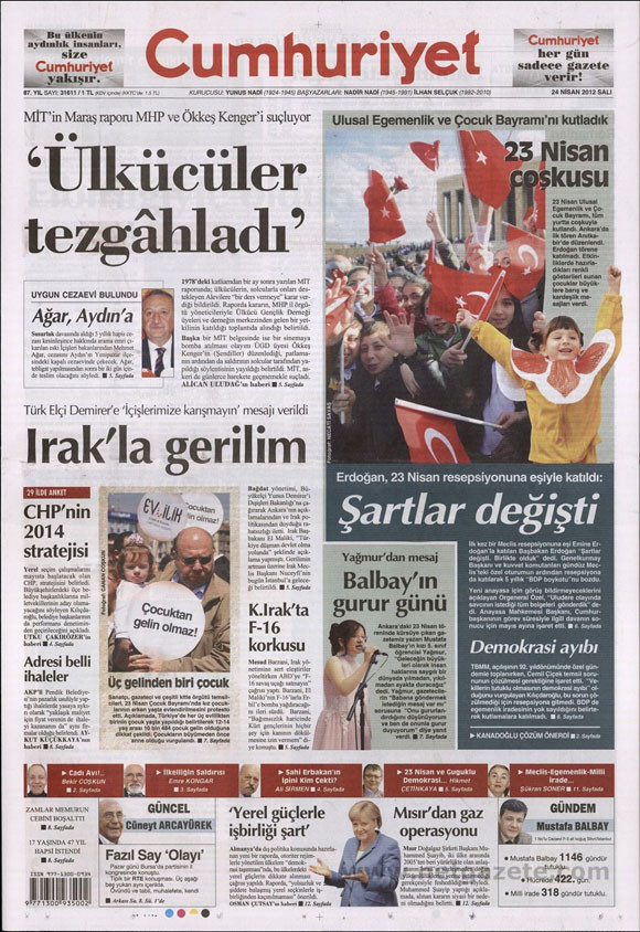 Günün en çarpıcı gazete manşetleri - Resim: 4