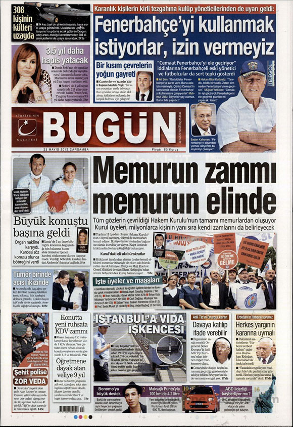 Günün en bomba gazete manşetleri - Resim: 3