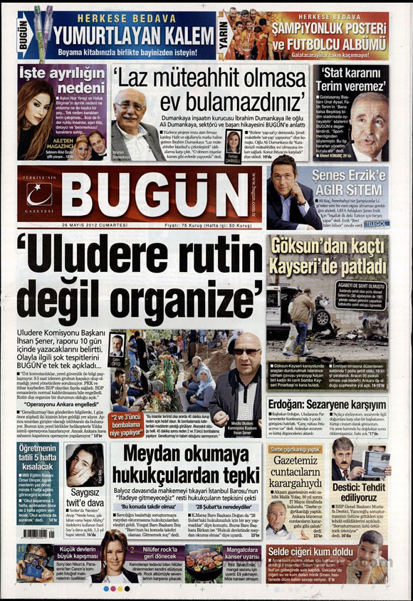 Günün en bomba gazete manşetleri - Resim: 3