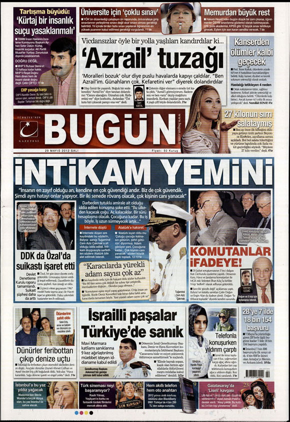 Günün en bomba gazete manşetleri - Resim: 3