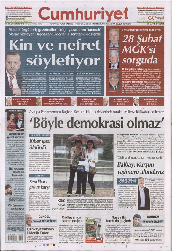 Günün en bomba gazete manşetleri - Resim: 4