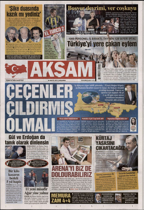 Günün en çarpıcı gazete manşetleri - Resim: 1