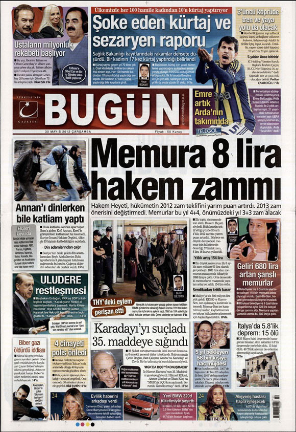 Günün en çarpıcı gazete manşetleri - Resim: 3