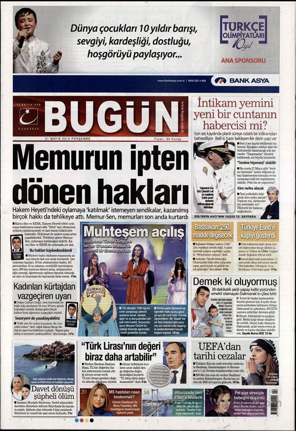 Günün en bomba gazete manşetleri - Resim: 3