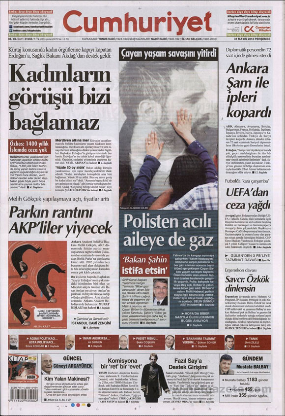 Günün en bomba gazete manşetleri - Resim: 4