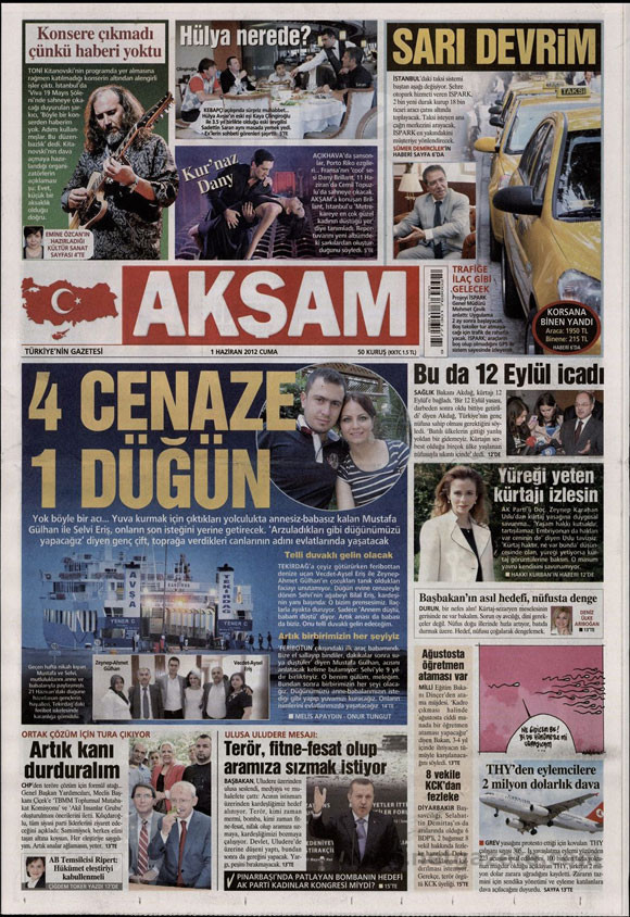 Günün en bomba gazete manşetleri - Resim: 1