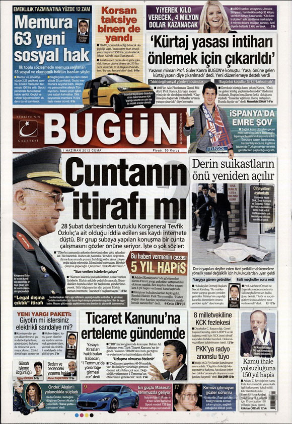 Günün en bomba gazete manşetleri - Resim: 3