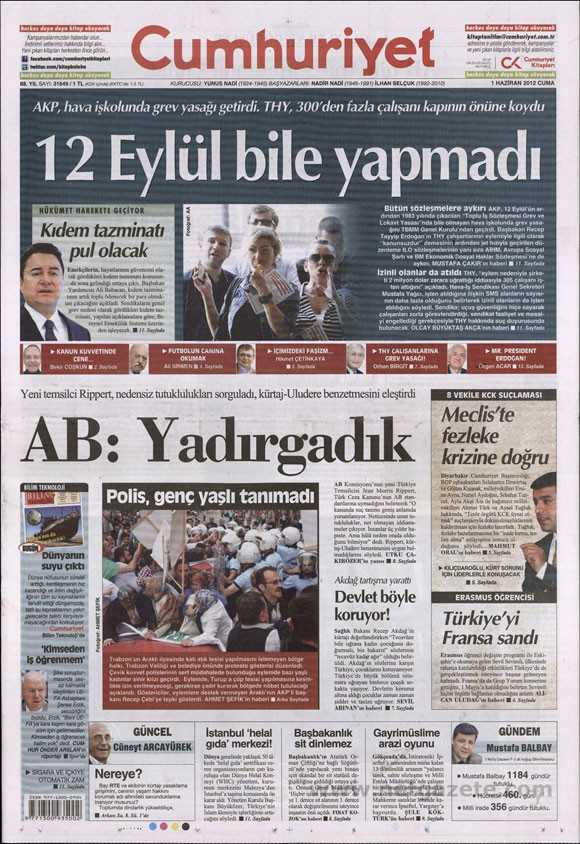 Günün en bomba gazete manşetleri - Resim: 4