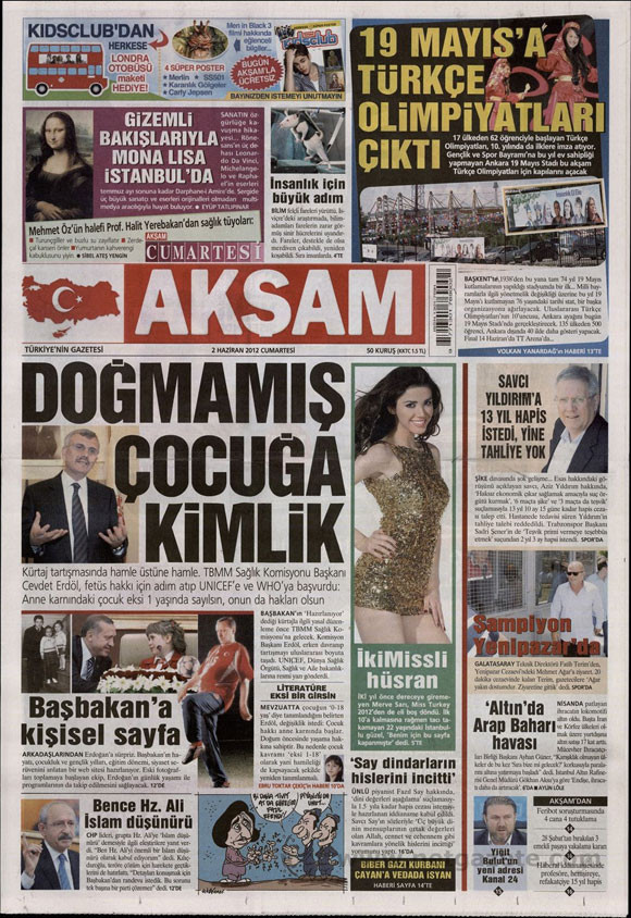 Günün en bomba gazete manşetleri - Resim: 1