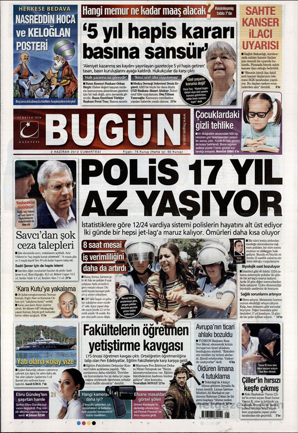 Günün en bomba gazete manşetleri - Resim: 3