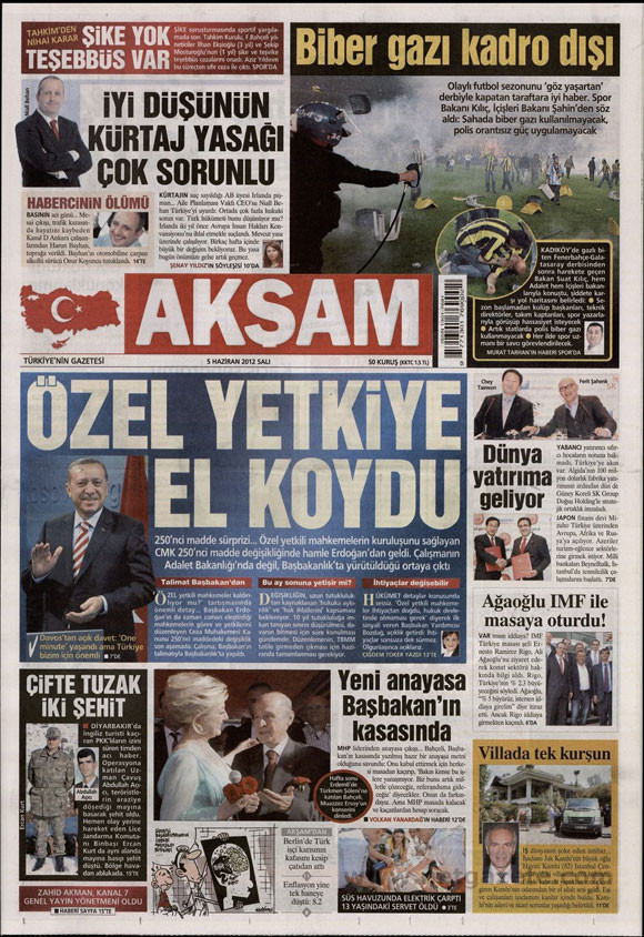 Günün en bomba gazete manşetleri - Resim: 1