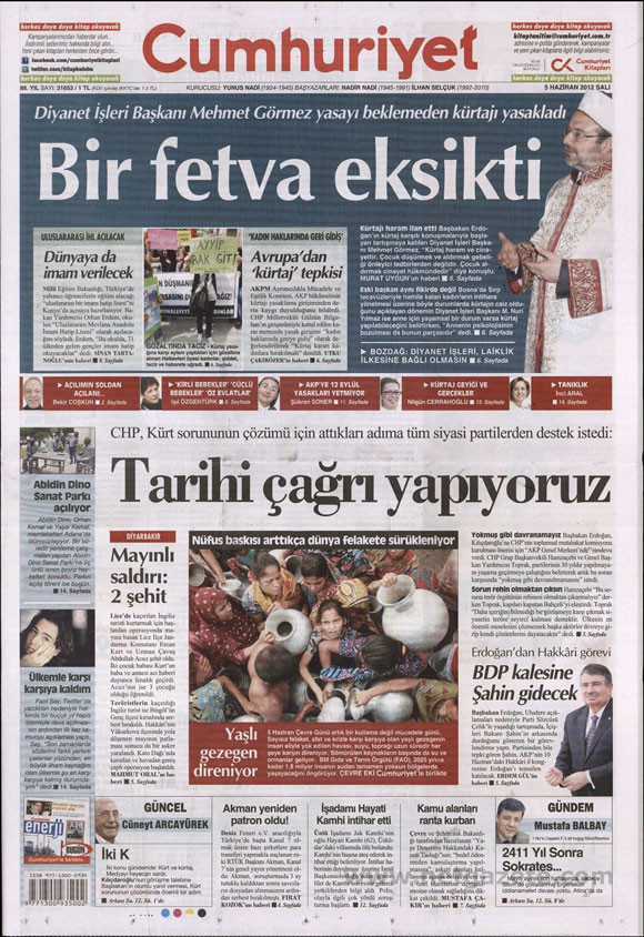 Günün en bomba gazete manşetleri - Resim: 4