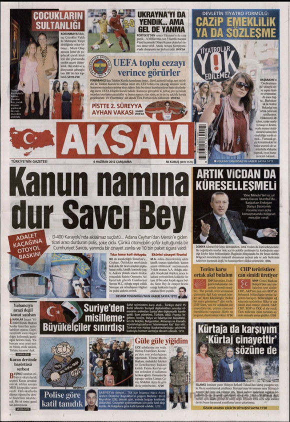 Günün en bomba gazete manşetleri - Resim: 1