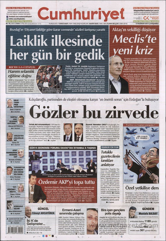 Günün en bomba gazete manşetleri - Resim: 4