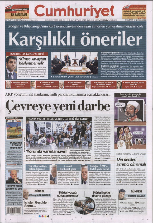 Günün en bomba gazete manşetleri - Resim: 4