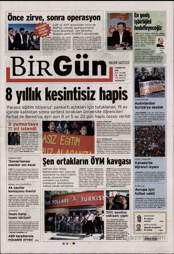 Günün en çarpıcı gazete manşetleri - Resim: 2