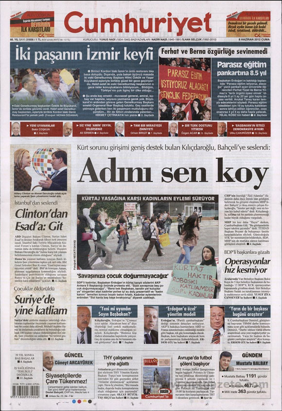 Günün en çarpıcı gazete manşetleri - Resim: 4