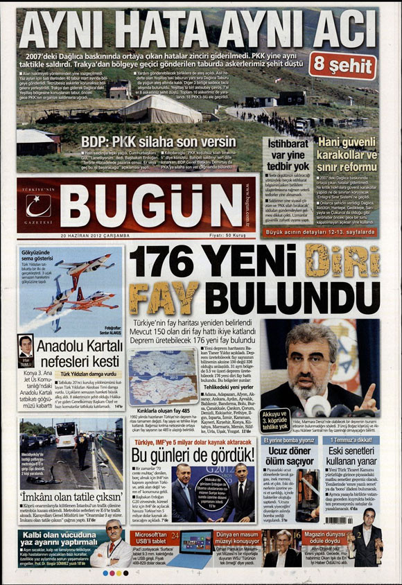 Günün en bomba gazete manşetleri - Resim: 3