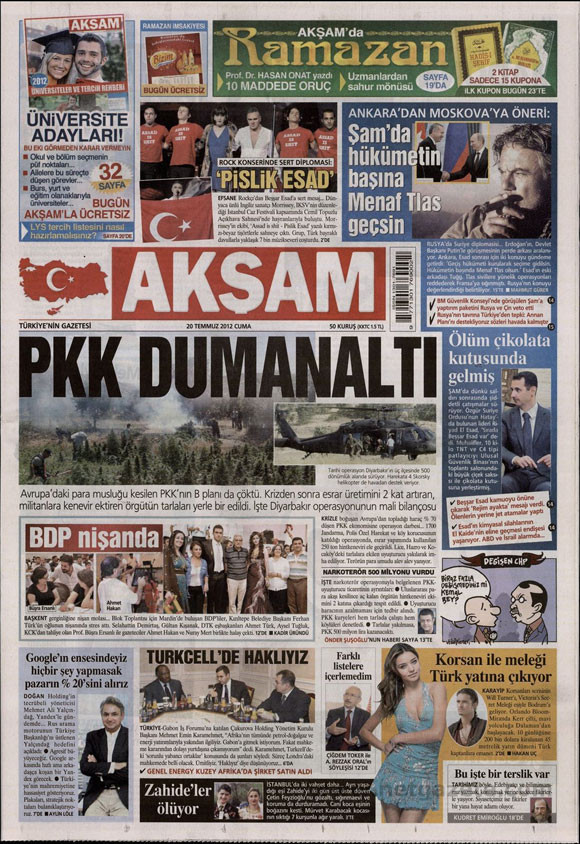 Günün en bomba gazete manşetleri - Resim: 1