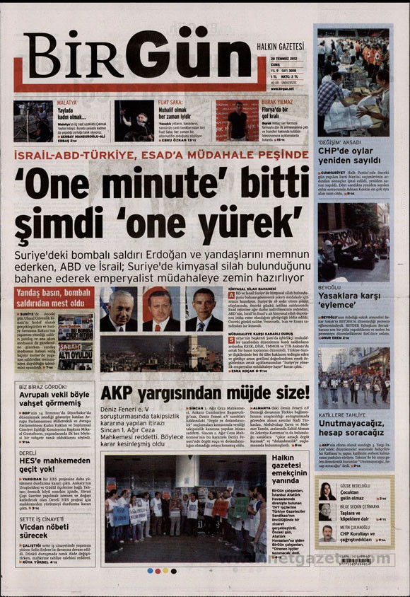 Günün en bomba gazete manşetleri - Resim: 2