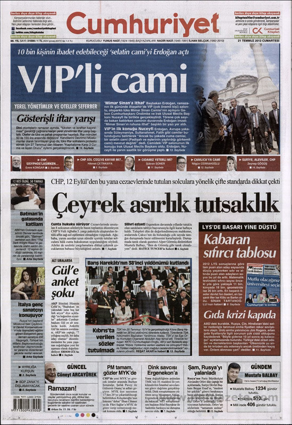 Günün en bomba gazete manşetleri - Resim: 4