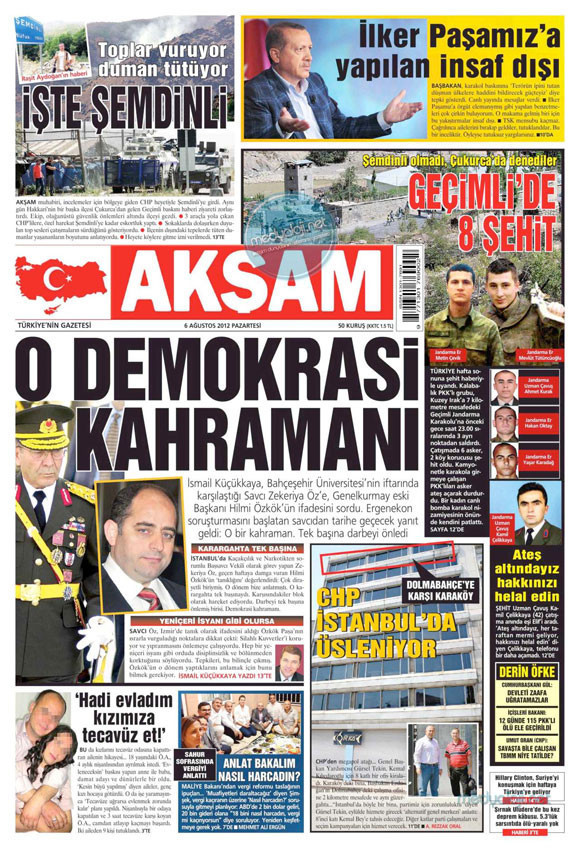 Günün gazete manşetleri - Resim: 1