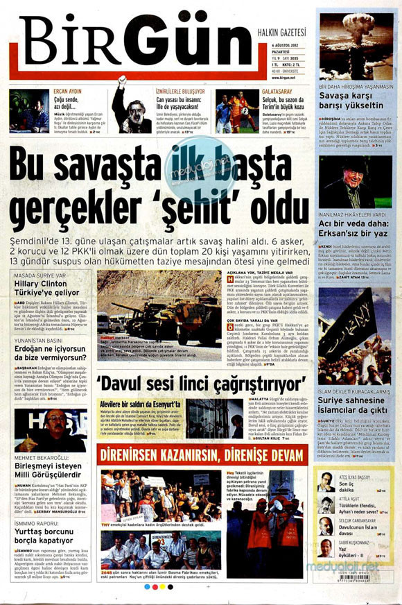 Günün gazete manşetleri - Resim: 2