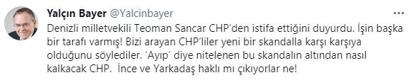 Teoman Sancar CHP'den neden istifa etti? Gerçek ortaya çıkınca yer yerinden oynayacak - Resim: 0