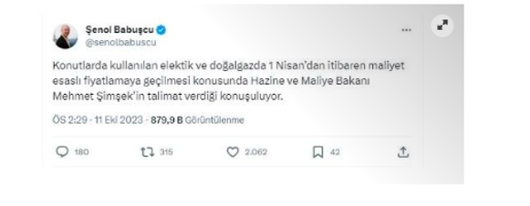 Elektrik ve doğalgaza zam geliyor! Talimatı Mehmet Şimşek mi verdi? - Resim: 0