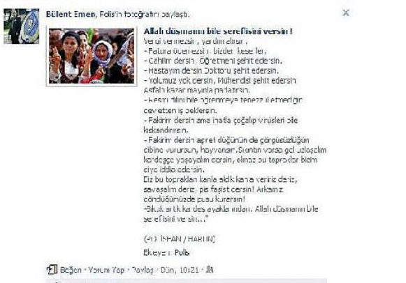 İşte şehit polisin son mesajı - Resim: 1