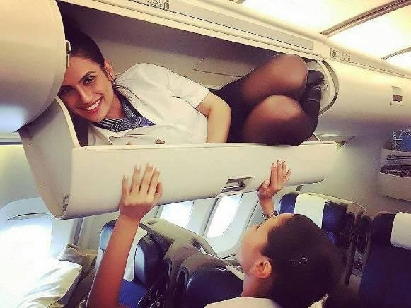 Siz indikten sonra uçakta yaptıklarına bakın - Resim: 3