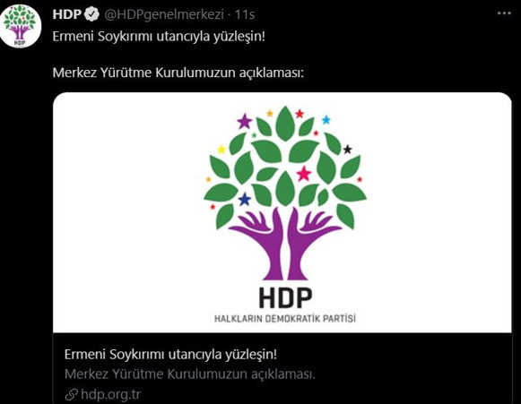Millet İttifakı, HDP'nin sözde soykırım açıklamasına karşı sus pus oldu - Resim: 0