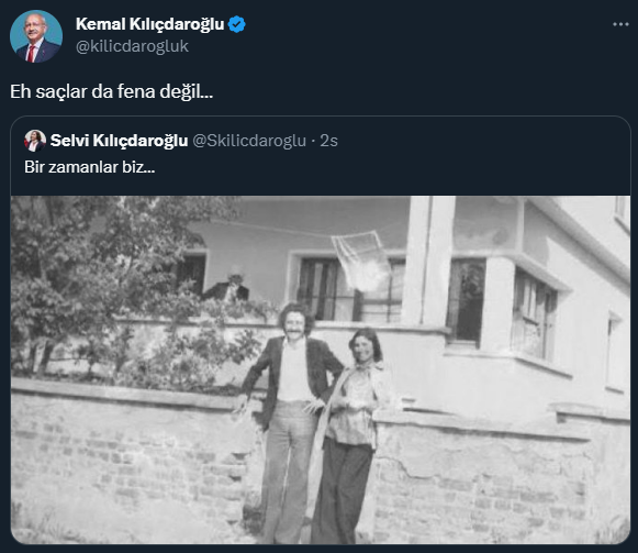 Kılıçdaroğlu, eşinin paylaştığı aile albümündeki eski bir fotoğrafa yorum yaptı - Resim: 0
