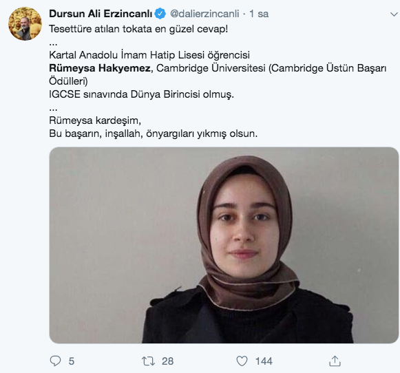 Kartal Anadolu İmam Hatip'ten büyük başarı! Cambridge'ten en yüksek puan - Resim: 0